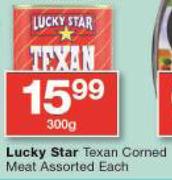 Lucky Star Texan Corned Meat-300g Each