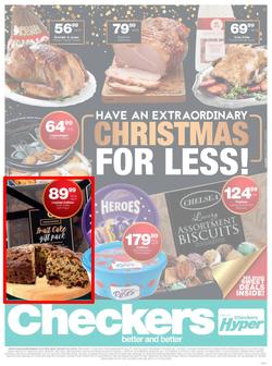 Checkers KwaZulu - Natal : Christmas Specials  (03 Dec - 25 Dec 2018), page 1