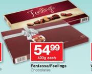 Fontesss/Feelings Chocolates-400g Each