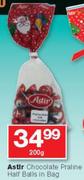 Aster Chocolate Praline Half Balls In Bag-200g