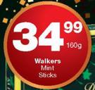 Walkers Mint Sticks-160g