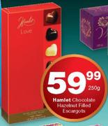 Hamlet Chocolate Hazelnut Filled Escargots-250g