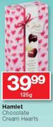 Hamlet Chocolate Cream Hearts-125g