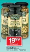 Santa Blanca Olives In Brine-336g Each