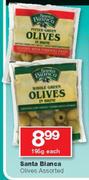 Santa Blanca Olives-196g Each