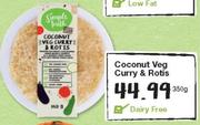 Coconut Veg Curry & Rotis-350g