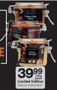 Limited Edition Sauce 125g-Each