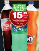 Fanta/Sprite/Stoney Regular/Diet Cold Drink-2l/2,25l Each