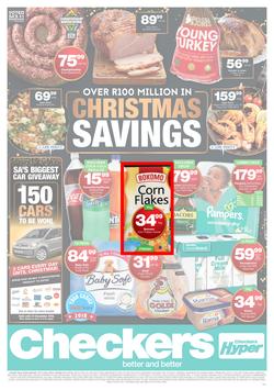 Checkers KwaZulu - Natal : Christmas Specials (19 Nov - 02 Dec 2018), page 1