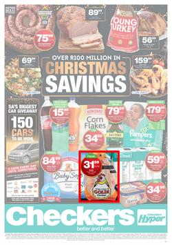 Checkers KwaZulu - Natal : Christmas Specials (19 Nov - 02 Dec 2018), page 1