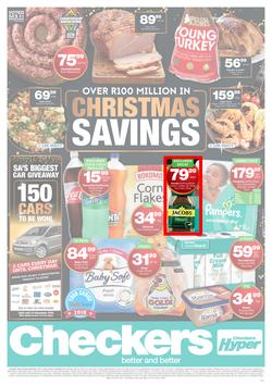 Checkers KwaZulu - Natal : Christmas Specials (19 Nov - 02 Dec 2018), page 1