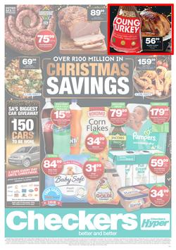 Checkers KwaZulu - Natal : Christmas Specials (19 Nov - 02 Dec 2018), page 1