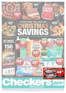 Checkers KwaZulu - Natal : Christmas Specials (19 Nov - 02 Dec 2018), page 1
