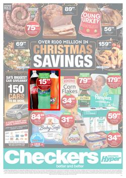 Checkers KwaZulu - Natal : Christmas Specials (19 Nov - 02 Dec 2018), page 1