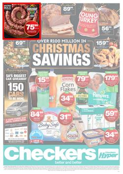 Checkers KwaZulu - Natal : Christmas Specials (19 Nov - 02 Dec 2018), page 1