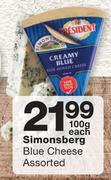 Simonsberg Blue Cheese-100g Each