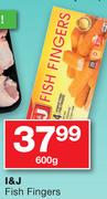 I & J Fish Fingers-600g
