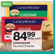 Lancewood Gouda/Cheddar-900g Each