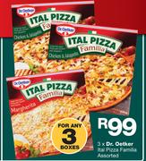 Dr. Oetker Ital Pizza Familia-3 Boxes