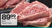 Beef Steak Pack-Per kg
