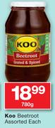 Koo Beetroot-780g Each
