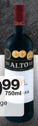 Alto Rouge Dry Red-750ml