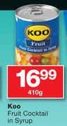 Koo Fruit Cocktail In Syrup-410g 