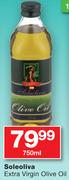 Soleoliva Extra Virgin Olive Oil-750ml
