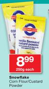 Snowflake Corn Flour/Custard Powder-250g Each