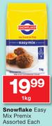 Snowflake Easy Mix Premix-1kg Each