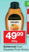 Goldcrest Eezi Squeeze Pure Honey-500g