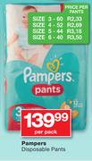 Pampers Disposable Pants-Per Pack