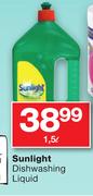 Sunlight Dishwashing Liquid-1.5Ltr