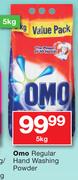 Omo Regular Hand Washing Powder-5kg