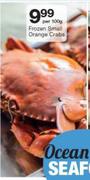 Frozen Small Orange Crabs-Per 100g