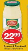 Crosse & Blackwell Tangy Mayonnaise-750g