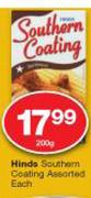 Hinds Southern Coating Assorted-200g Each