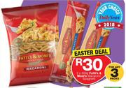 Fatti's & Moni's Macaroni/Spaghetti-3 x 500g
