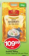 Golden valley Indian Basmati Biryani Rice-5Kg