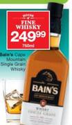 Bain's Cape Mountain Single Grain Whisky-750ml