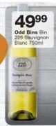 Odd Bins Bin 225 Sauvignon Blanc-750ml