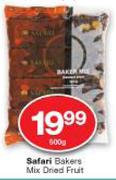 Safari Bakers Mix Dried Fruit-500g