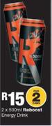 Reboost Energy Drink-2 x 500ml