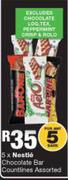 Nestle Chocolate Bar Countlines Assorted-For 5