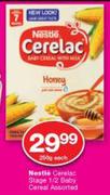 Nestle Cerelac Stage 1/2 Baby Cereal Assorted-250g Each