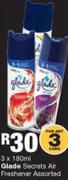 Glade Secrets Air Freshener Assorted-3 x 180ml
