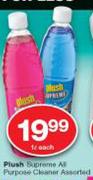 Plush Supreme All Purpose Cleaner Assorted-1Ltr Each