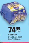 Cadbury Chocolate Fest Egg n Spoon-136g