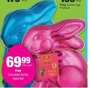 0Frey Chocolate Bunny Assorted-170g Each