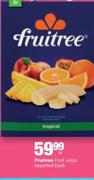 Fruitfree Fruit Juice Assorted Each-5 Ltr